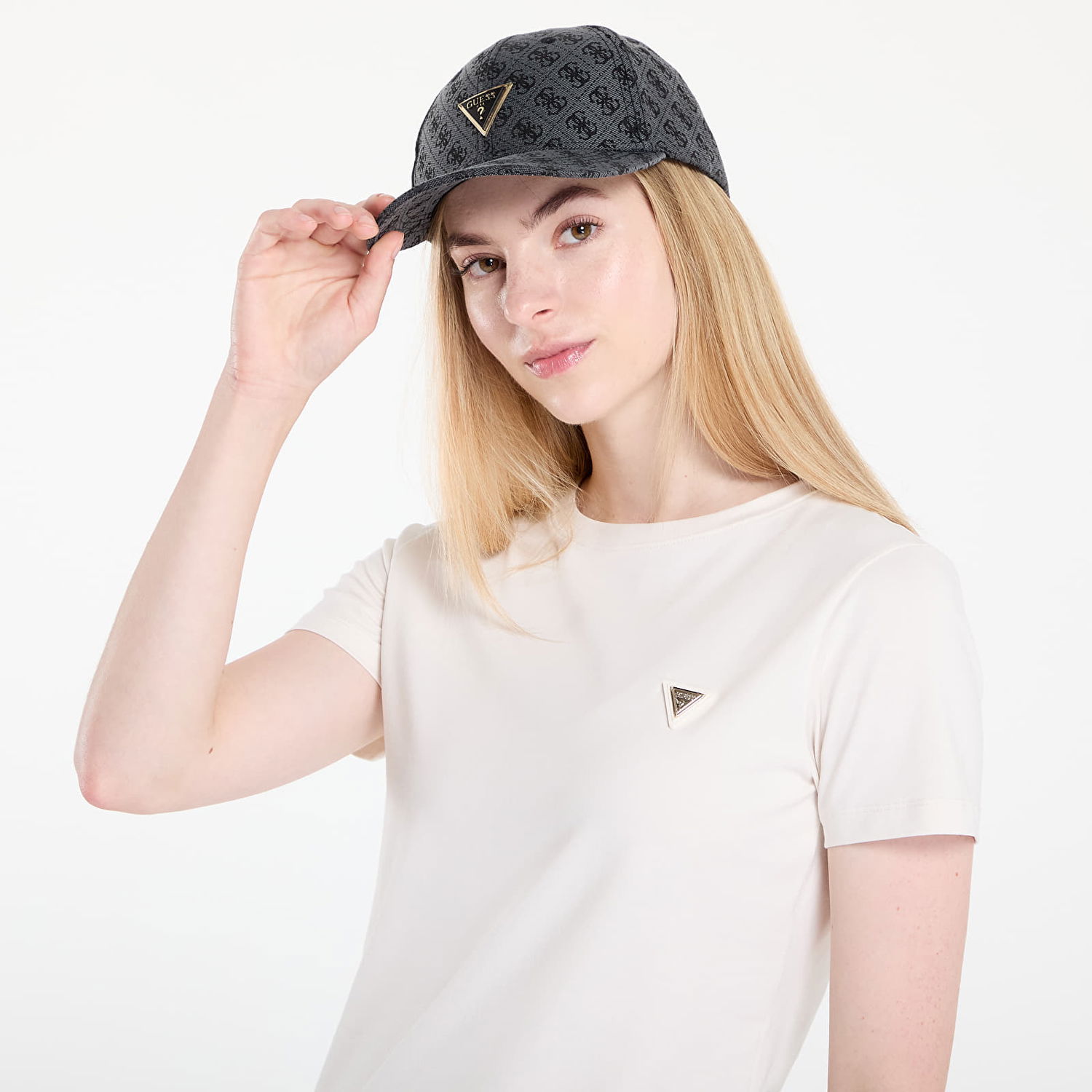T-shirt GUESS GUESS Colette T-Shirt Hvid | V4YI09J1314-G6K5, 1
