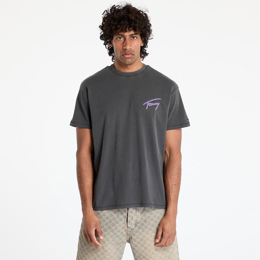 T-shirt Tommy Hilfiger Tommy Jeans Relaxed Faded Graphic Tee Grå | DM0DM20768 BDS