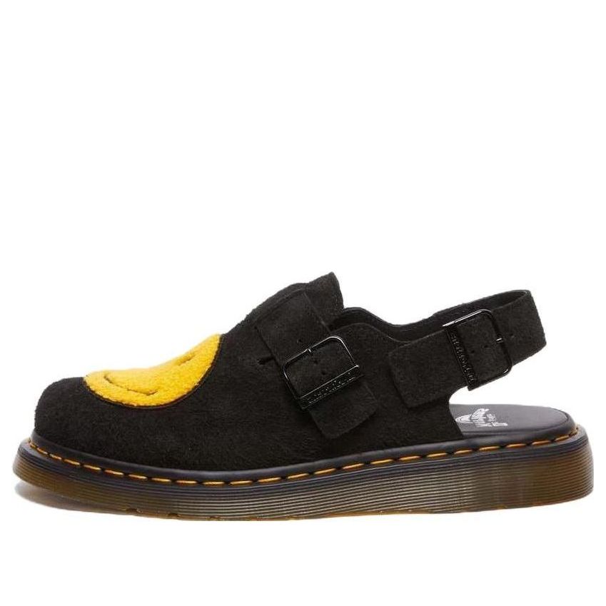 Sneakers og sko Dr. Martens Dr. Martens x Smiley Jorge Suede Mules Sort | 31391005, 0
