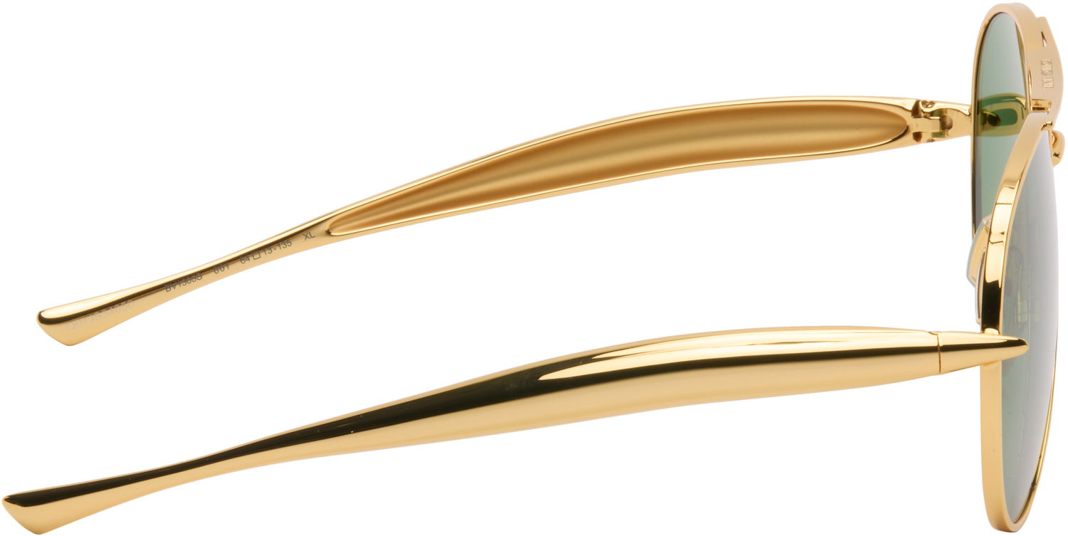 Solbriller Bottega Veneta Aviator Sunglasses Grøn | BV1305S-001, 1