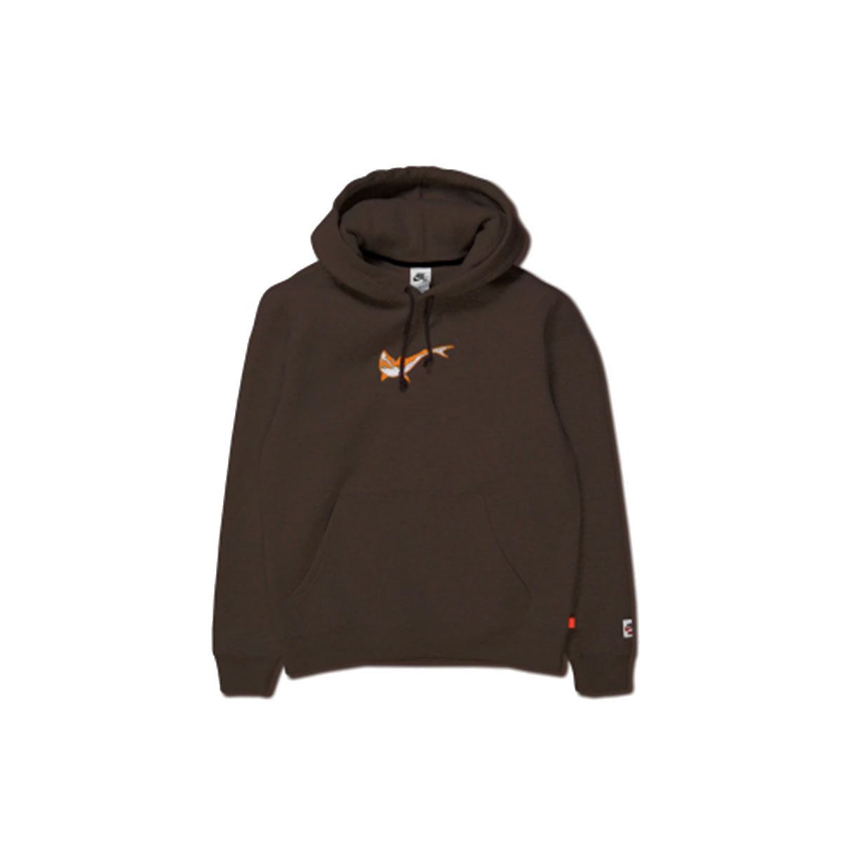 Sweatshirt Nike SB Orange Label x Oski Fleece Skate Hoodie Brun | DJ3680-237, 0