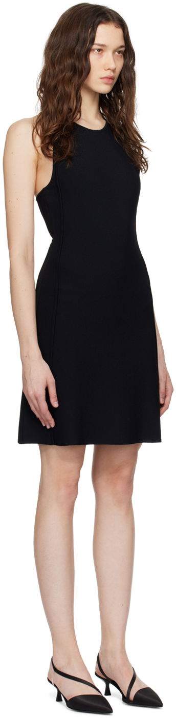 Kjole Stella McCartney Compact Minidress Sort | 6K0610S2076, 1