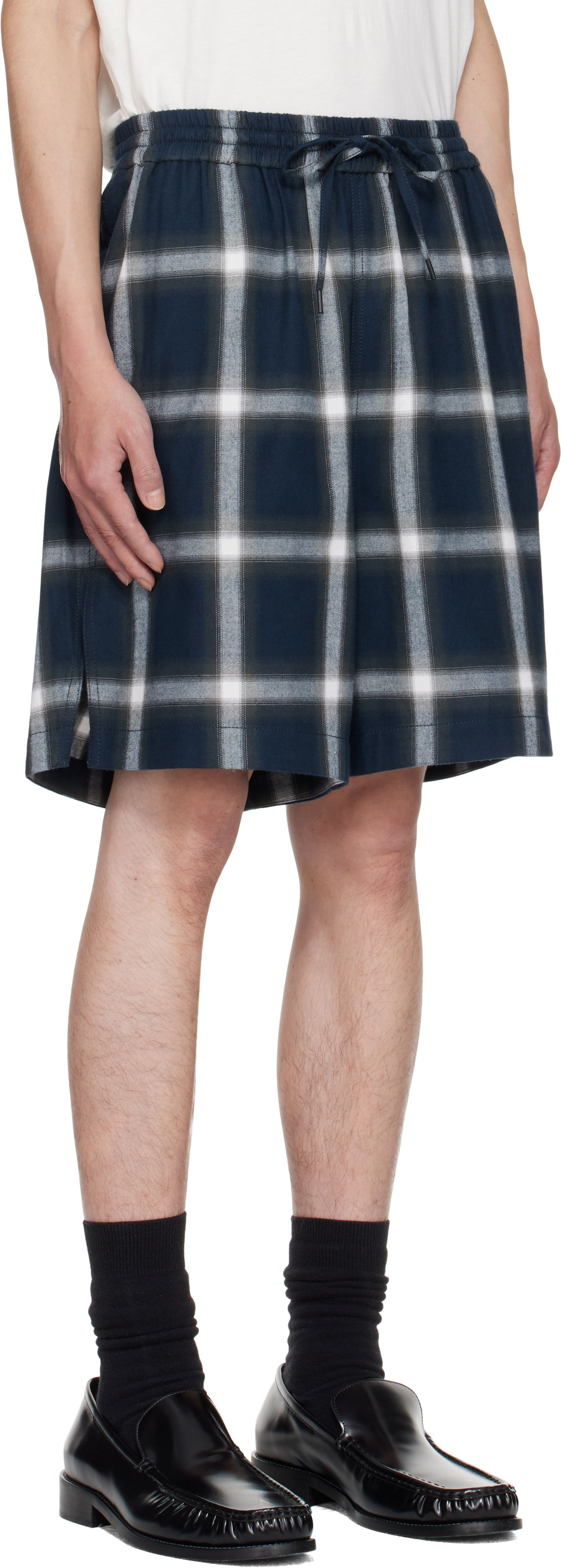 Shorts Acne Studios Plaid Drawstring Shorts Flerfarvet | BE0194-, 1