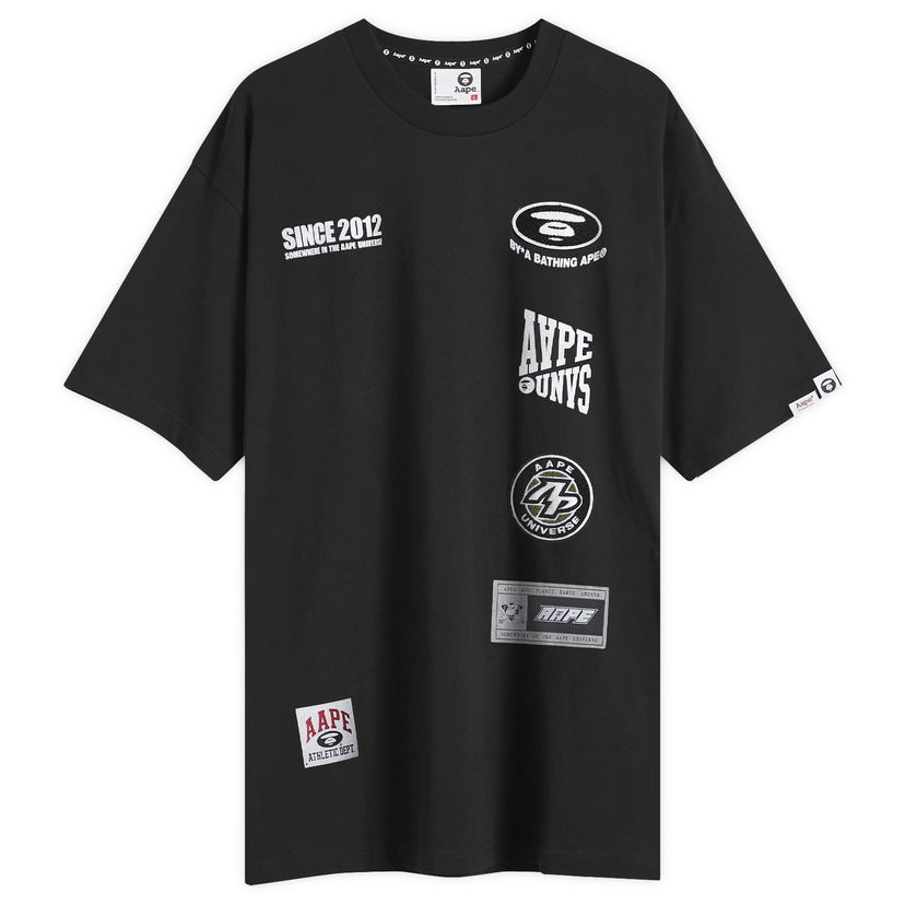 T-shirt AAPE by A Bathing Ape AAPE Ice Hockey Graphic T-Shirt, Size Large Sort | AAPTEM1566XXNBKX