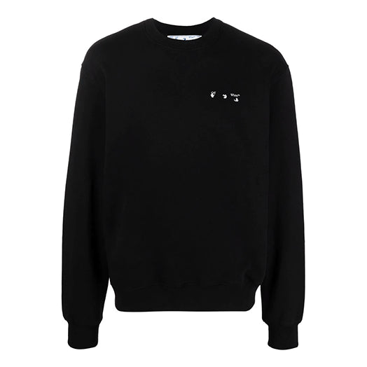 Sweater Off-White Off-White Caravaggio Painting Sweatshirt Sort | OMBA057C99FLE0051001
