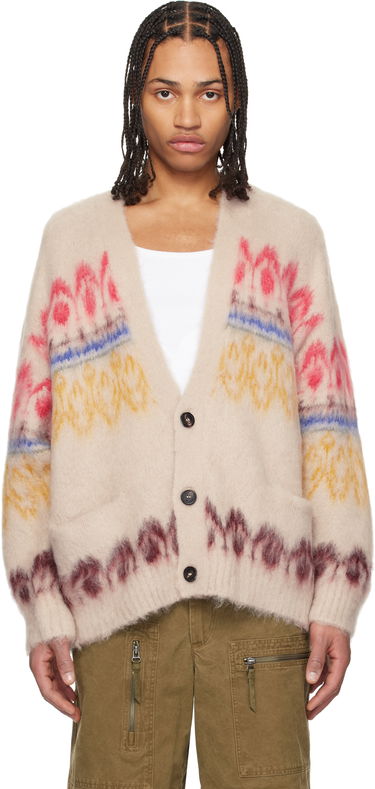 Sweater ISABEL MARANT Isabel Marant Dyston Knit Cardigan Beige | 24AMA032HA, 0