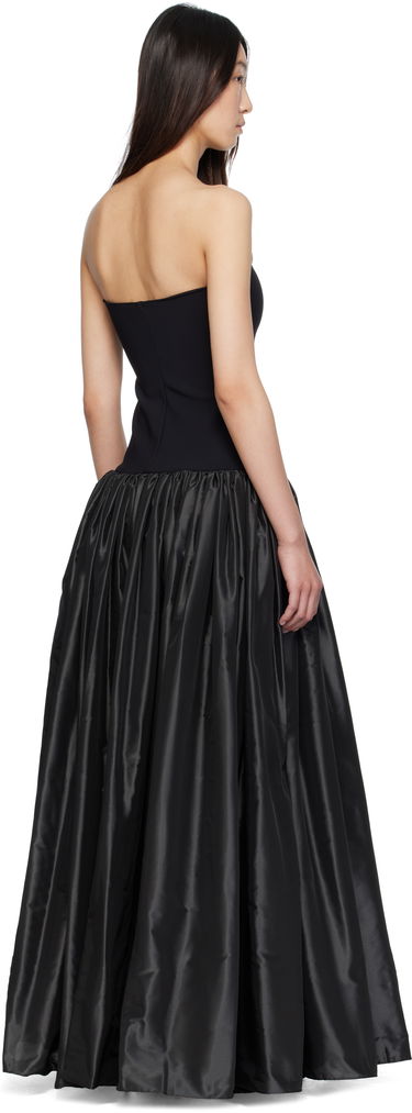 Kjole Coperni Coperni Bustier Princess Maxi Dress Sort | COPR195F3042, 2