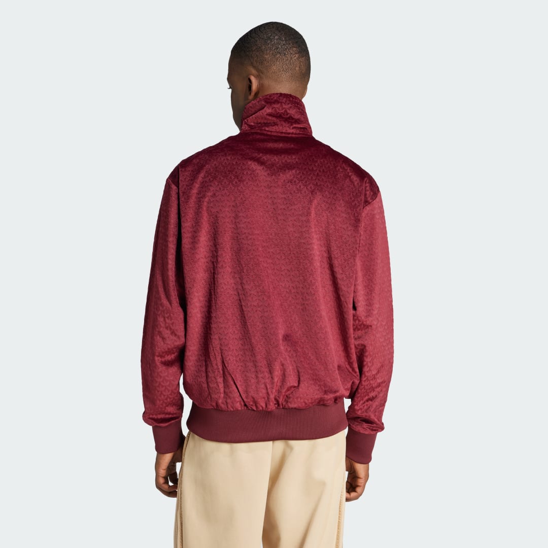 Sweatshirt adidas Performance Mono Top Bourgogne | IX6736, 1
