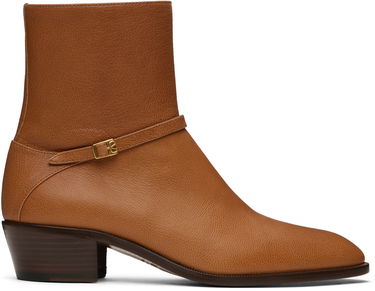 Skopleje Valentino Valentino Garavani Pat Ankle Boots Brun | 6Y2S0J27DQX, 0