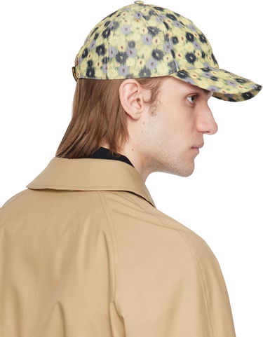 Kasket Burberry Burberry Daisy Print Baseball Cap Gul | 8107995, 2