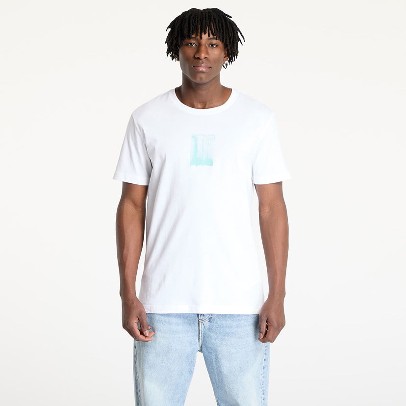 T-shirt CALVIN KLEIN Calvin Klein Jeans Men's Brush Stroke Graphic T-Shirt Hvid | J30J327522 YAF