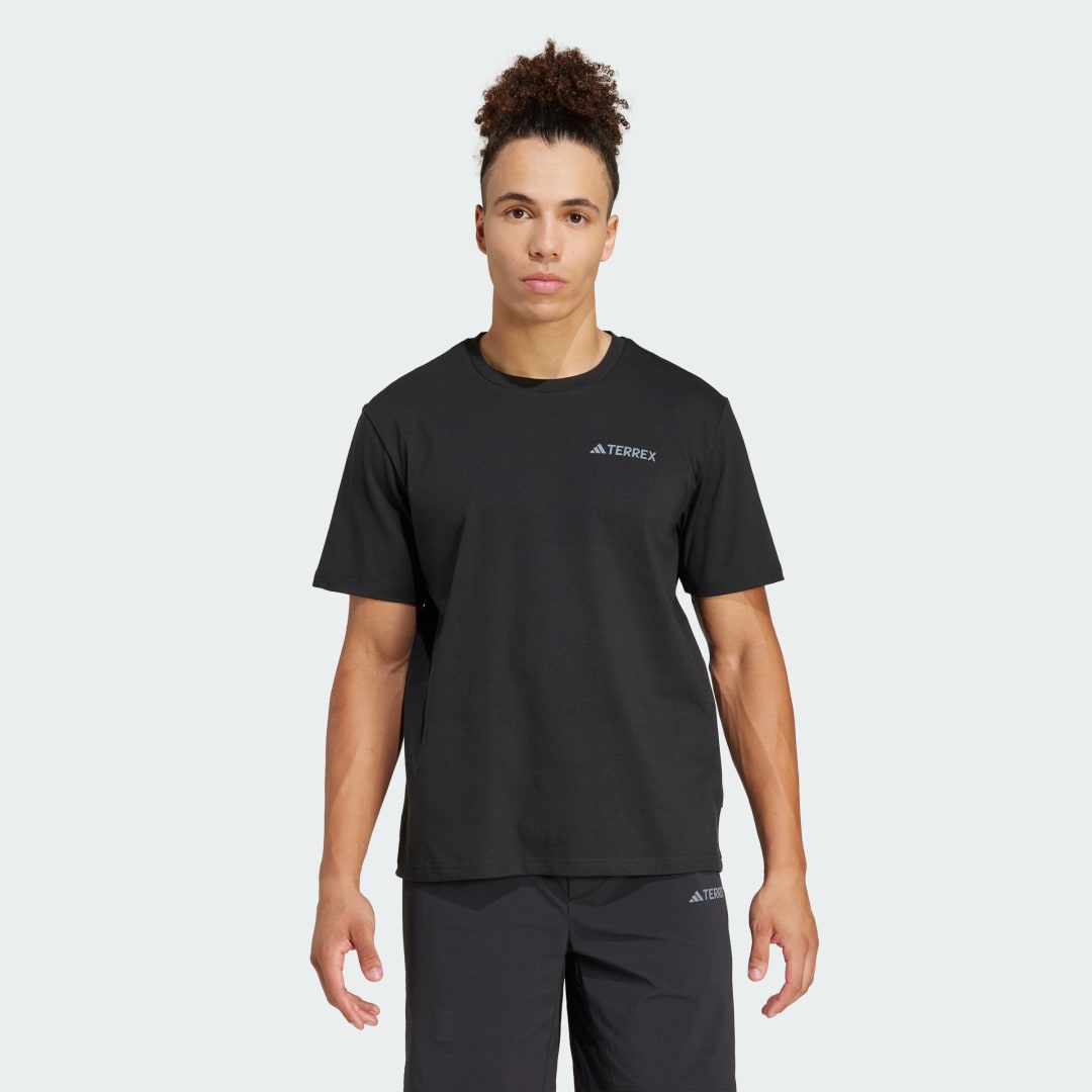 T-shirt adidas Performance Polygiene Graphic Tee Sort | JI8328, 0