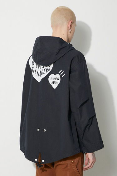 Parka Human Made Hooded Jacket Sort | HM26JK001, 2