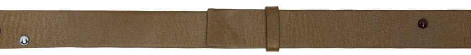 Bælter Dries Van Noten Dries Van Noten Studded Leather Belt Brun | 221-011403-119, 0
