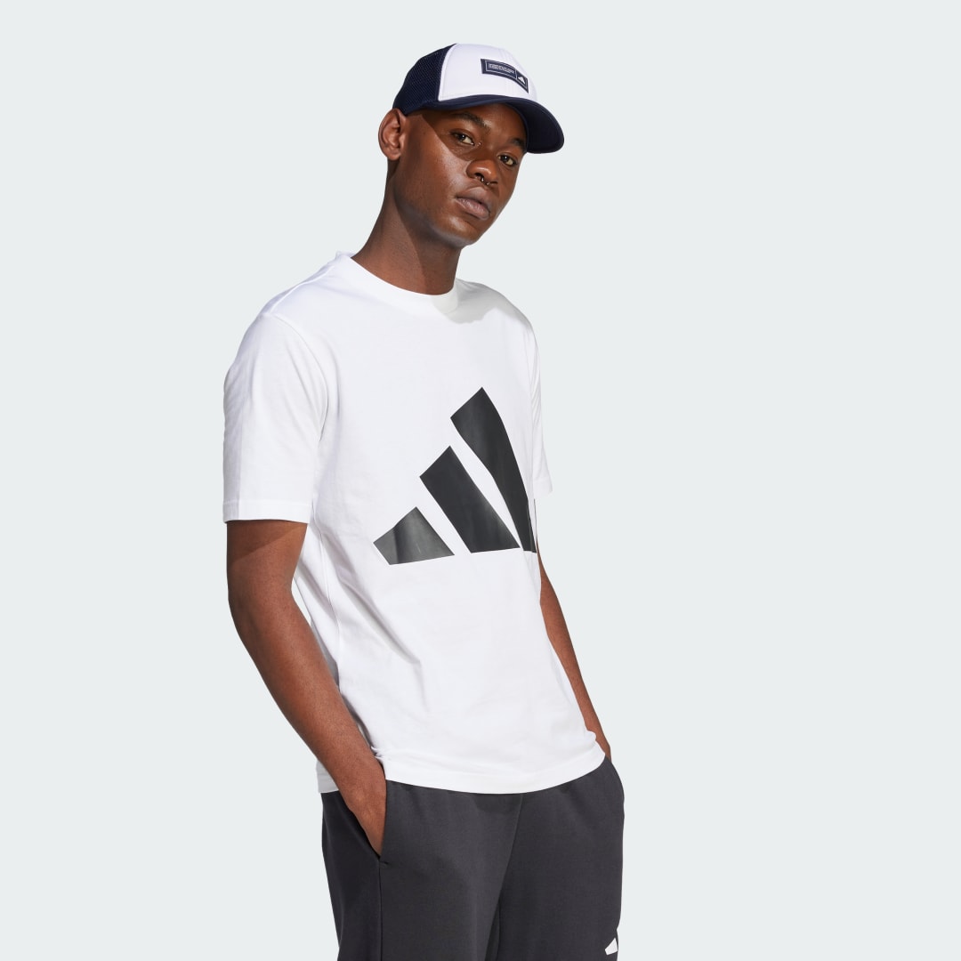 T-shirt adidas Performance Essentials Big Logo T-Shirt Hvid | JE8943, 1