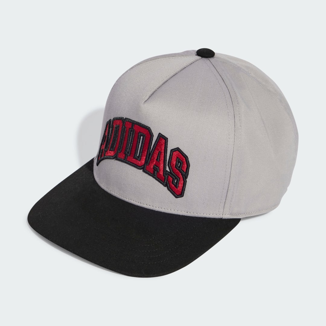 Kasket adidas Performance Flat-Brim Cap Grå | IX7491, 0