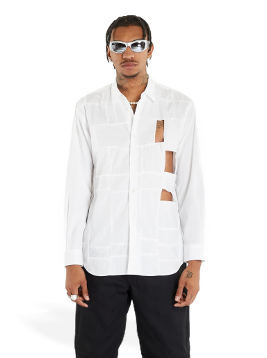 Skjorte Comme des Garçons SHIRT Woven Shirt Hvid | FL-B049 White