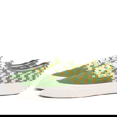 Sneakers og sko Vans LX Authentic 44 Checkerboard, Size UK 10 Grøn | VN000EBNBR11, 2