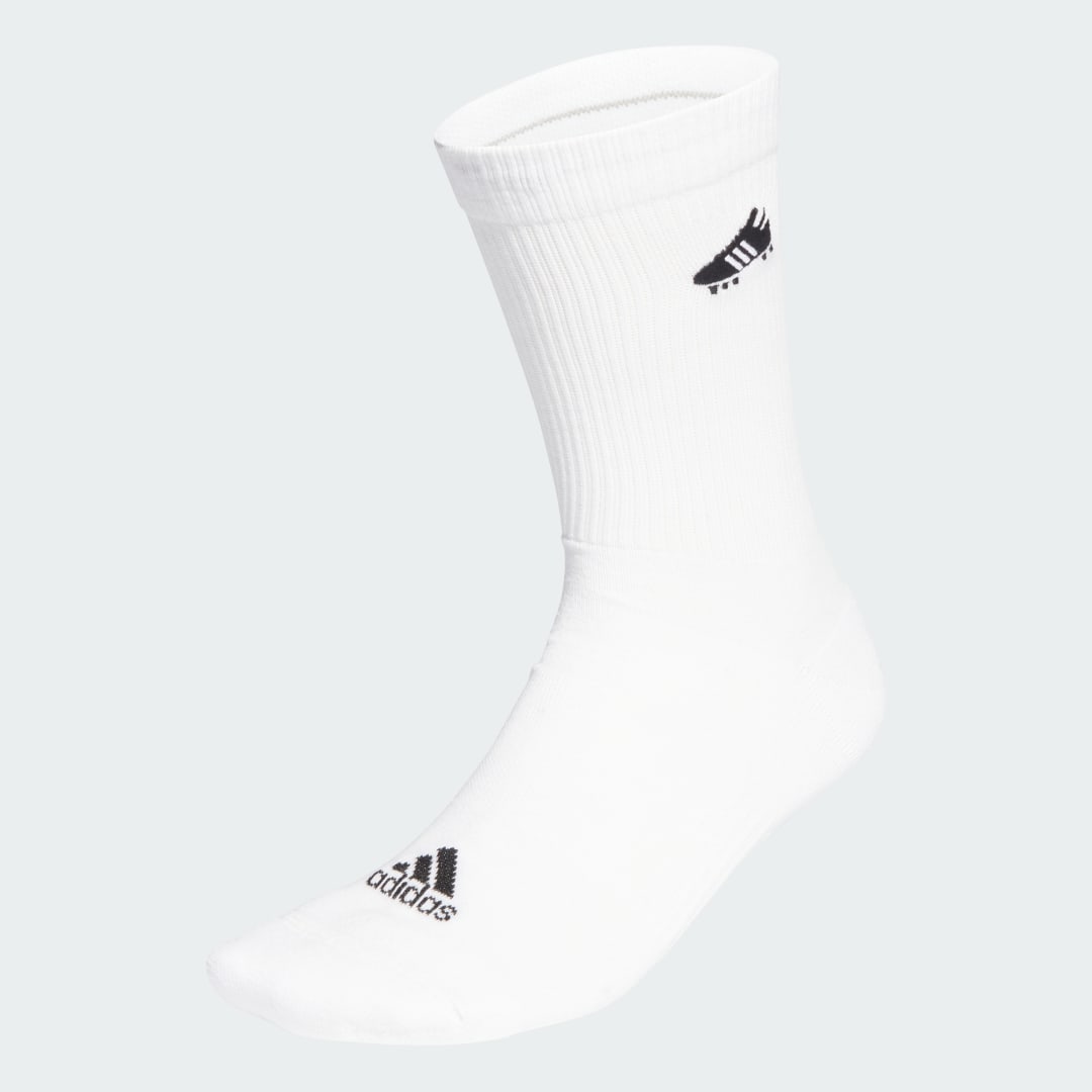 Sokker adidas Performance Soccer Boot Embroidered Socks Hvid | IK7496, 1