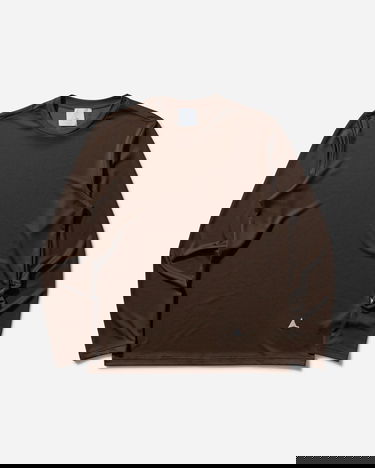 T-shirt ROA Fireflies Longsleeve Base Layer Brun | RBMW0388WO19 BRW0003, 1