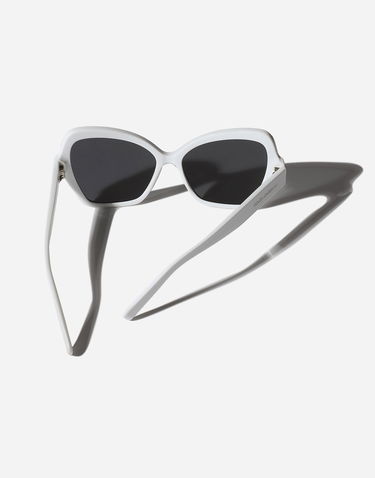 Solbriller Dolce & Gabbana Dolce & Gabbana DG Sharped Sunglasses Hvid | VG446AVP2879V000, 3