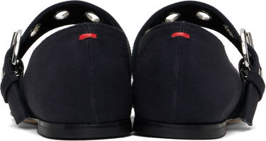 Bælter Aeyde Aeyde Uma Eyelet Ballerina Flats Mørkeblå | A11-FL-RKLS08FL159-SS25-519-069, 1