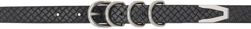 Bælter rag & bone Spire Leather Belt Sort | WJW24FB1027EM27