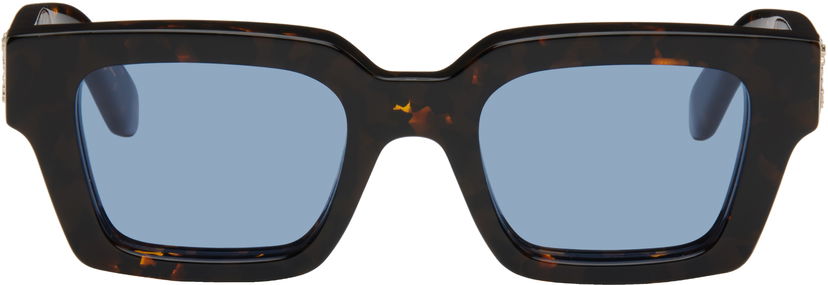 Solbriller Off-White Off-White Virgil Square Sunglasses Brun | OERI008C99PLA0046045