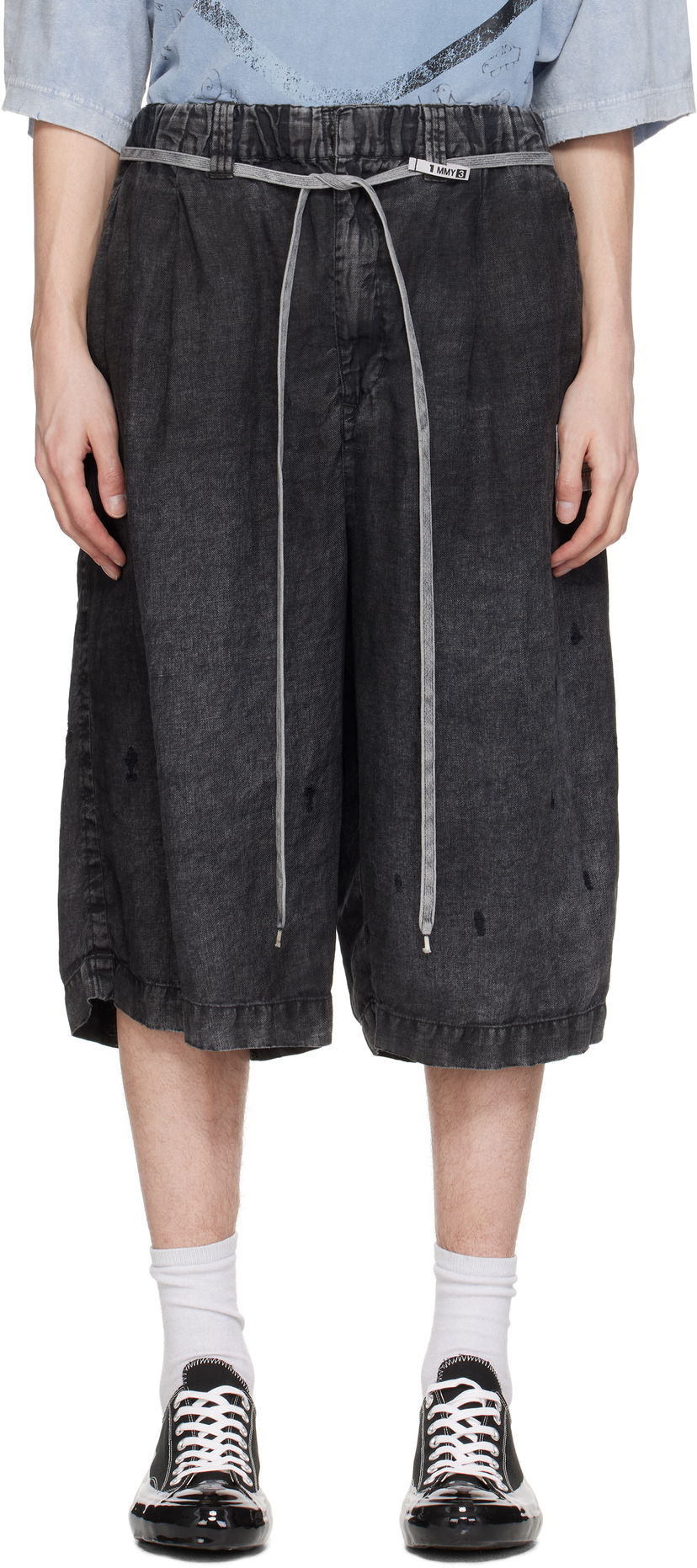 Shorts Maison MIHARA YASUHIRO MMY Aged Linen Wide Shorts Sort | A14PT034