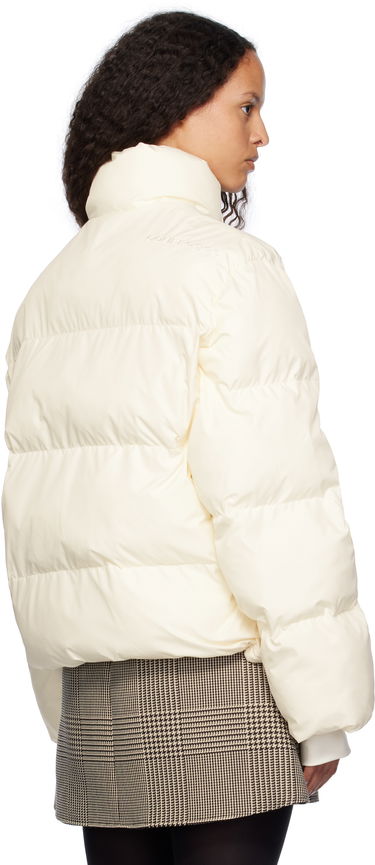Puffer jakke Courrèges Courrèges Insulated Puffer Jacket Hvid | 323CMA105PL0112, 2