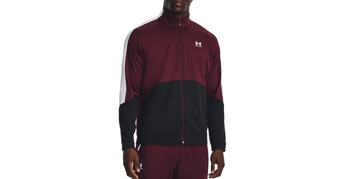 Jakke Under Armour UA Tricot Fashion Bourgogne | 1373791-600, 1