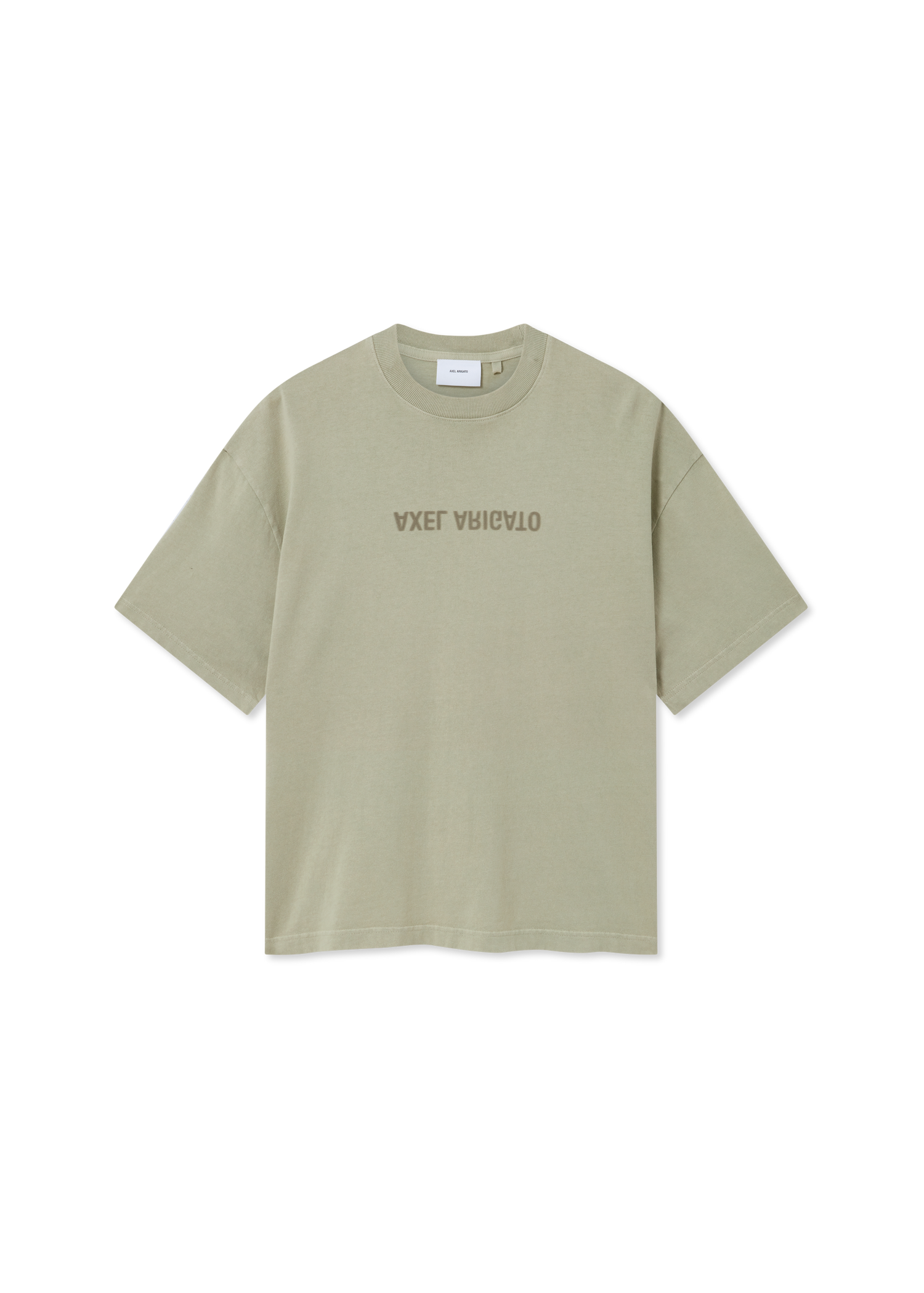 T-shirt AXEL ARIGATO Distort Washed T-Shirt Grøn | A3118006, 0
