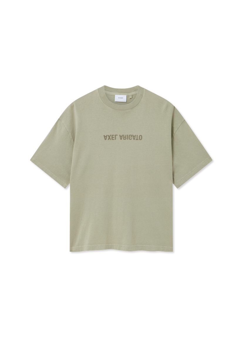 T-shirt AXEL ARIGATO Distort Washed T-Shirt Grøn | A3118006