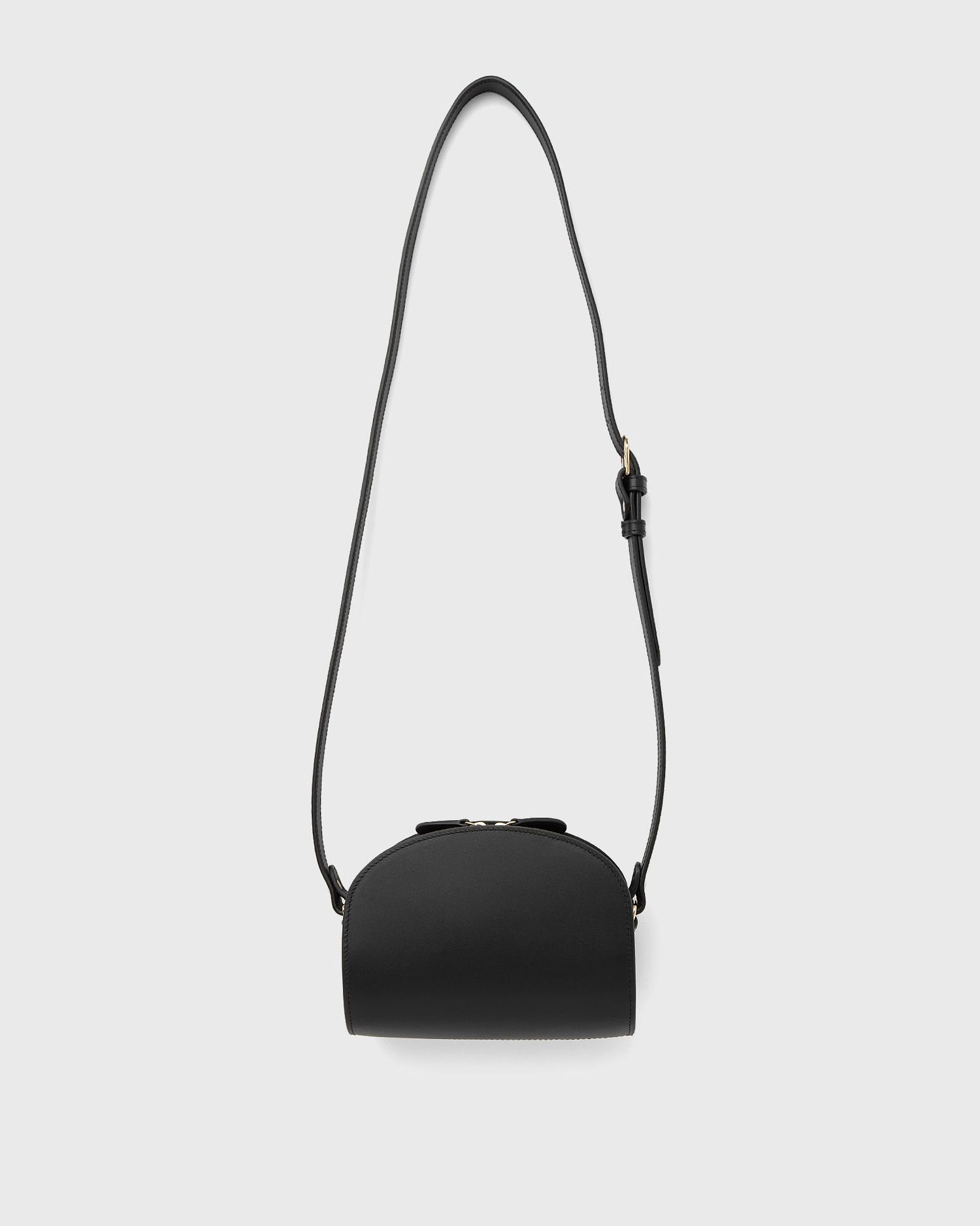 Skuldertaske A.P.C. Demi Lune Mini Shoulder Bag Sort | PXAWV-F61392-LZZ, 1