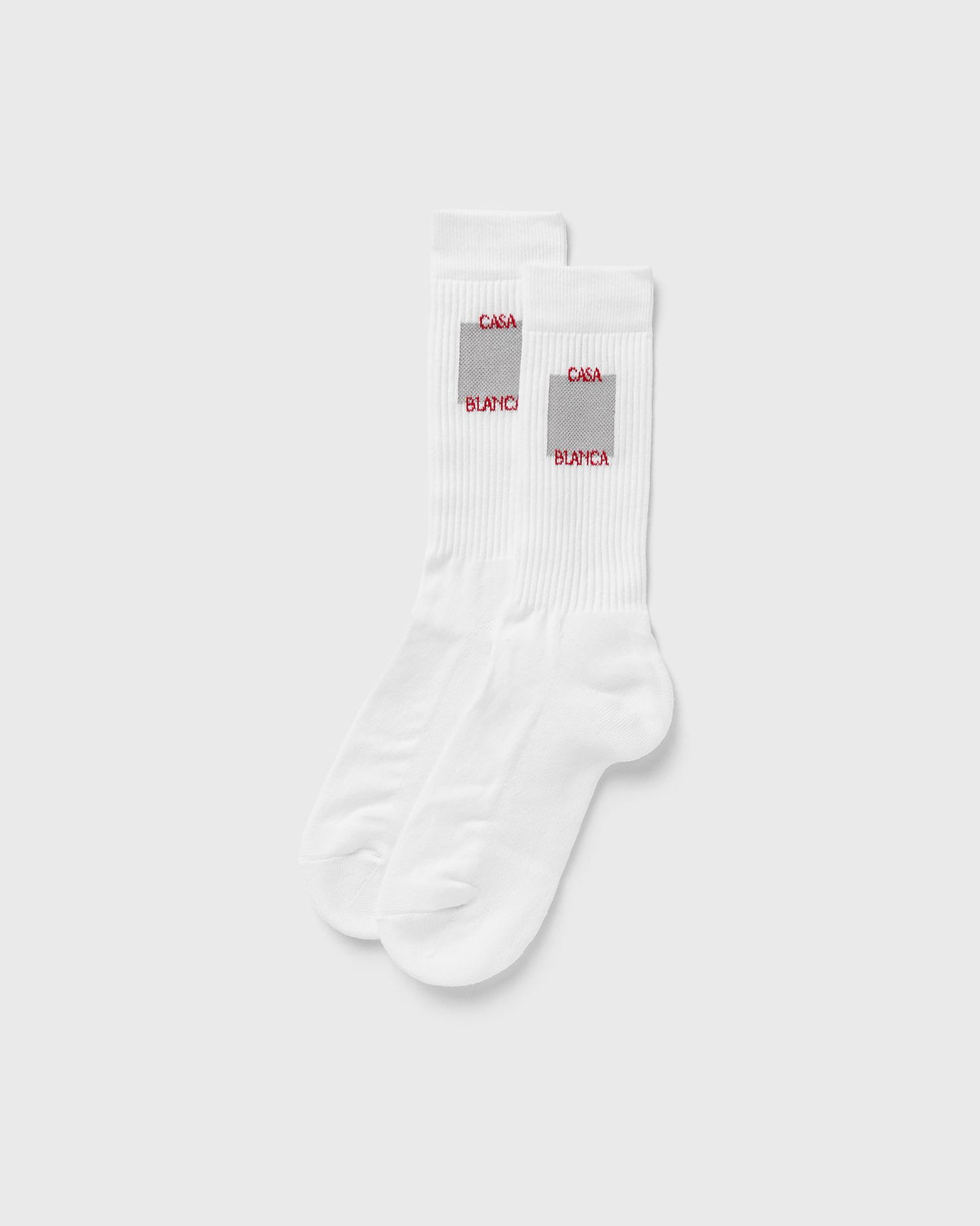 Sokker Casablanca UNISEX PRINTED SOCKS Hvid | AF24-ACC-010-01, 0