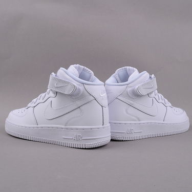 Sneakers og sko Nike Air Force 1 Mid GS Hvid | 314195-113, 3
