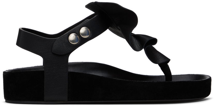 Tilbehør ISABEL MARANT Isabel Marant Isela Platform Sandals Sort | 24ESD0174FA-B2B07S