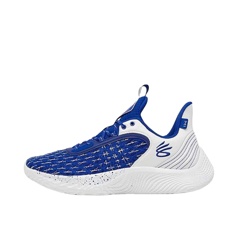 Basketball Under Armour Curry Flow 9 Team Royal White Mørkeblå | 3025631-401
