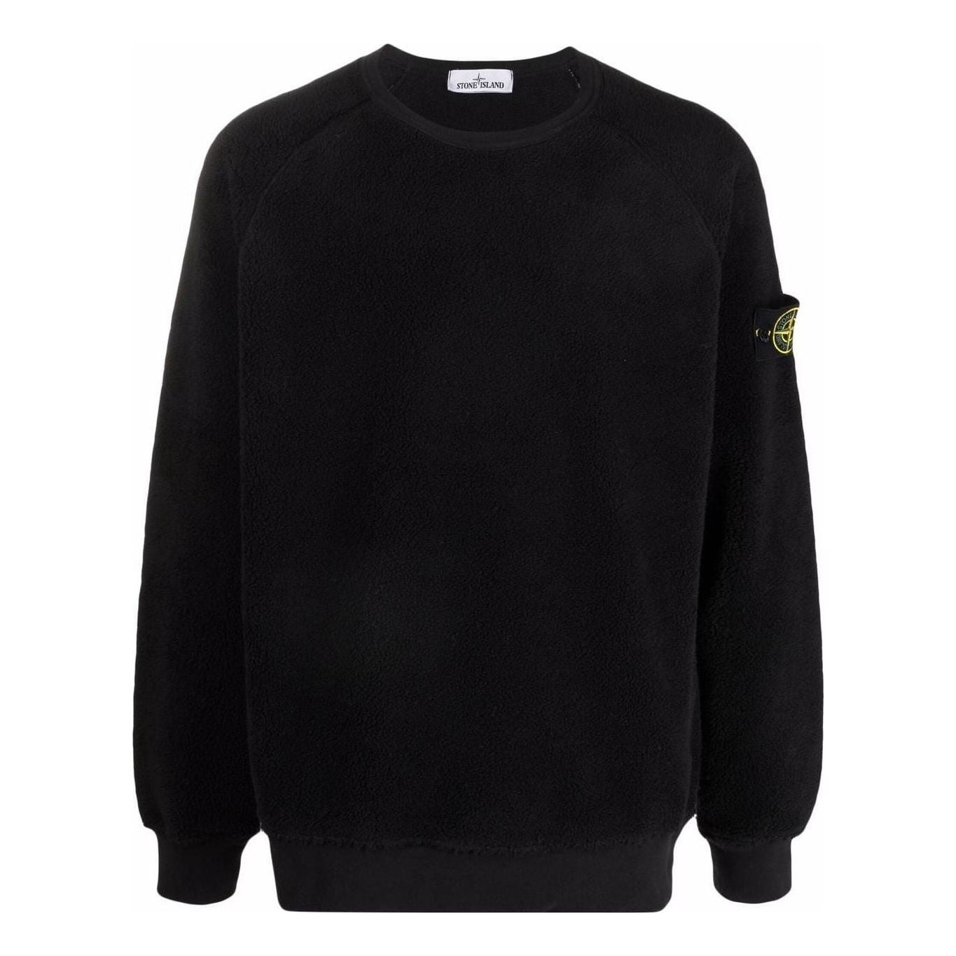 Sweater Stone Island Fleece Crewneck Sweatshirt Sort | 751560234-V0029, 0