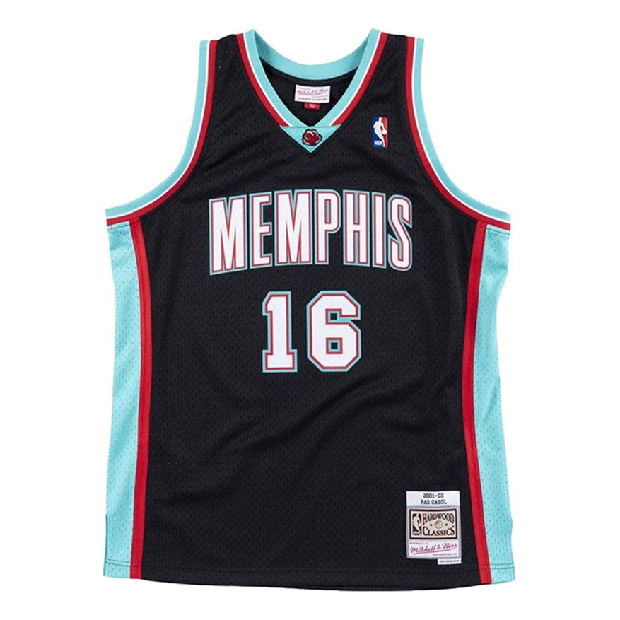 Jersey Mitchell & Ness Memphis Grizzlies Pau Gasol Swingman Jersey Sort | SMJYLG19015-MGRBLCK01PGA, 0