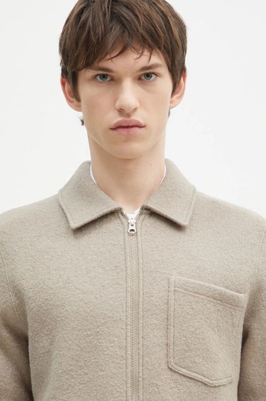 Jakke Samsoe Samsoe Wool Shirt Jacket Beige | M22400082, 3