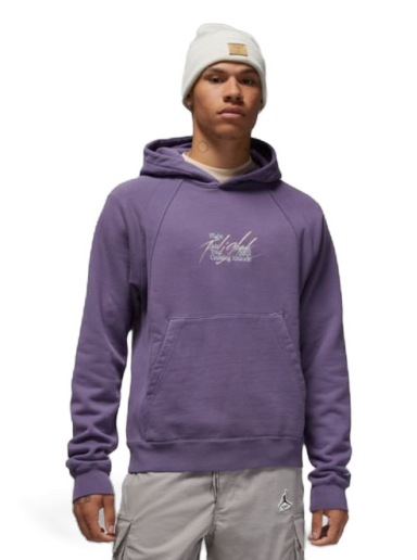 Sweatshirt Jordan Flight Heritage Pullover Hoodie Lilla | DM1394-553