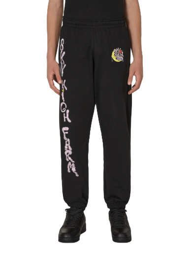 Joggingbukser Sky High Farm Will Sheldon Printed Sweatpants Sort | SHF02P032 1