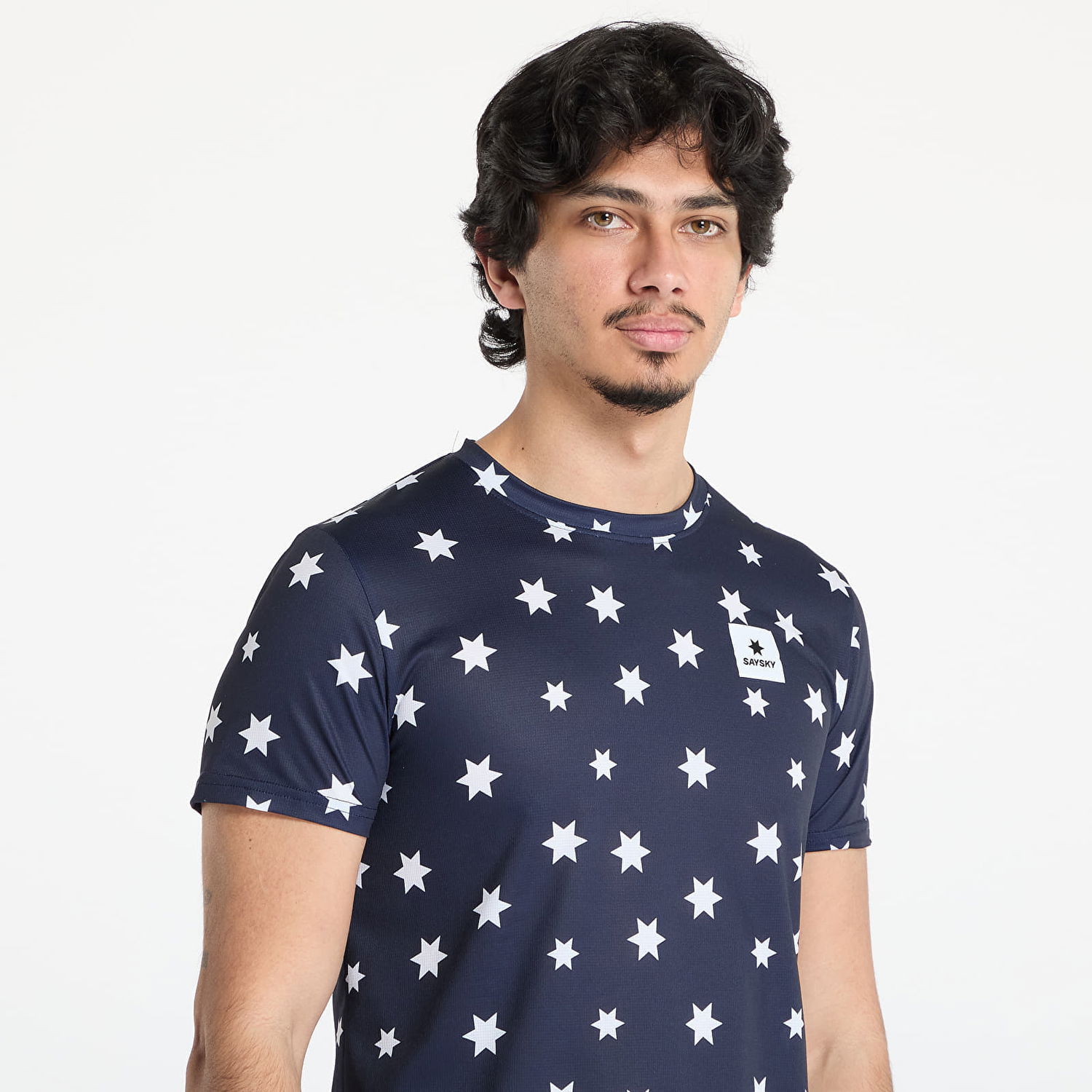T-shirt Saysky SAYSKY Star Combat T-Shirt Mørkeblå | NMRSS31C1028, 1