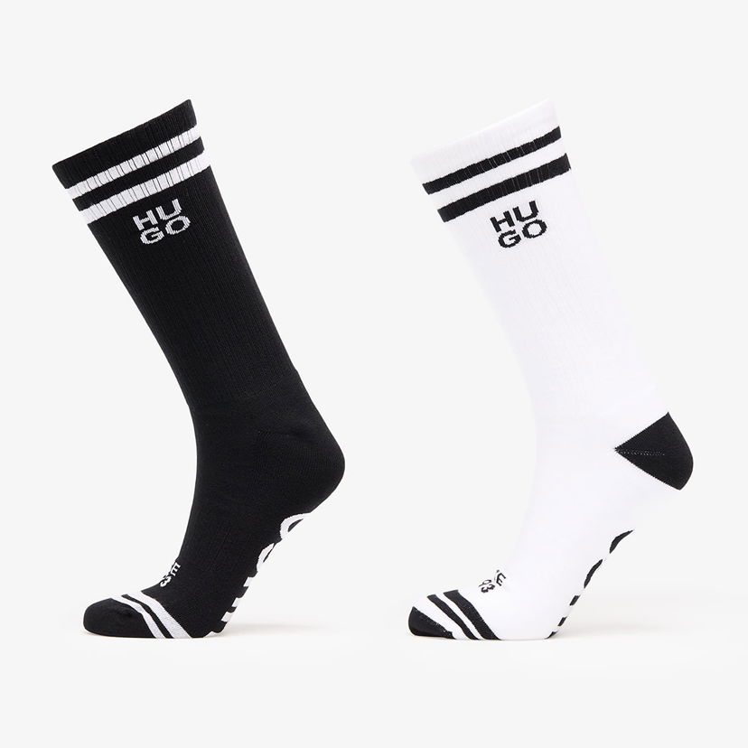 Sokker BOSS Hugo Boss 2-Pack Ribbed Socks Flerfarvet | 50537578-960