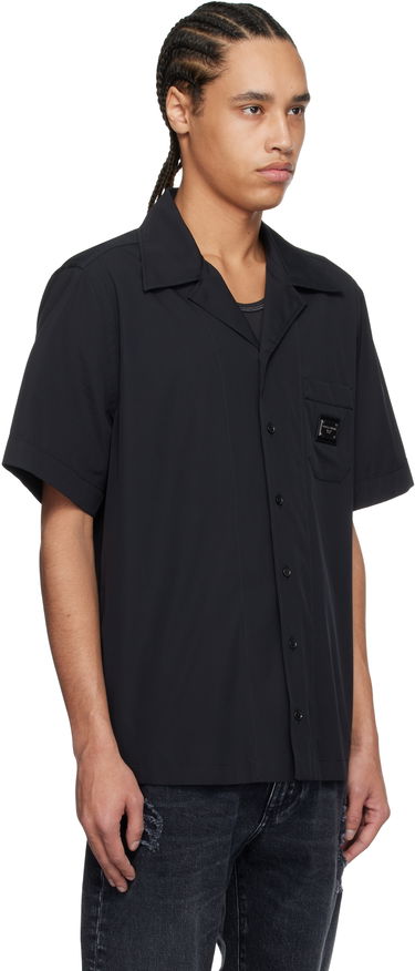 Skjorte Dolce & Gabbana White Patch Pocket Shirt Hvid | G5JH9TGF855, 4