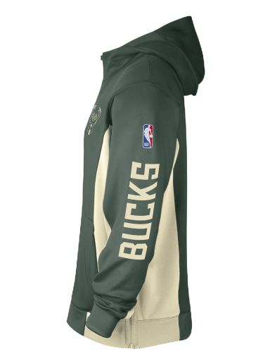 Vindjakke Nike Dri-FIT NBA Milwaukee Bucks Showtime Grøn | FB3404-323