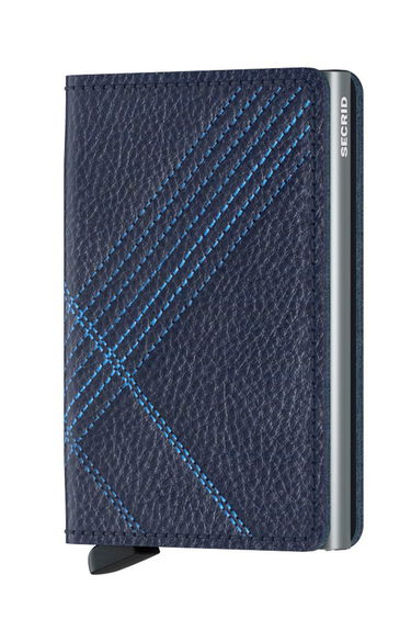 Tegnebog Secrid Leather Wallet Blå | SSt.Linea.Navy, 1