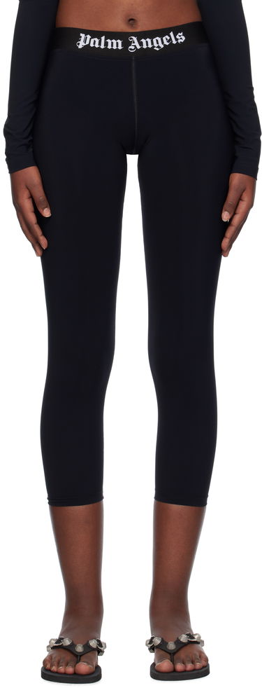 Leggings Palm Angels Leggings Sort | PWVG016C99FAB0011001, 0