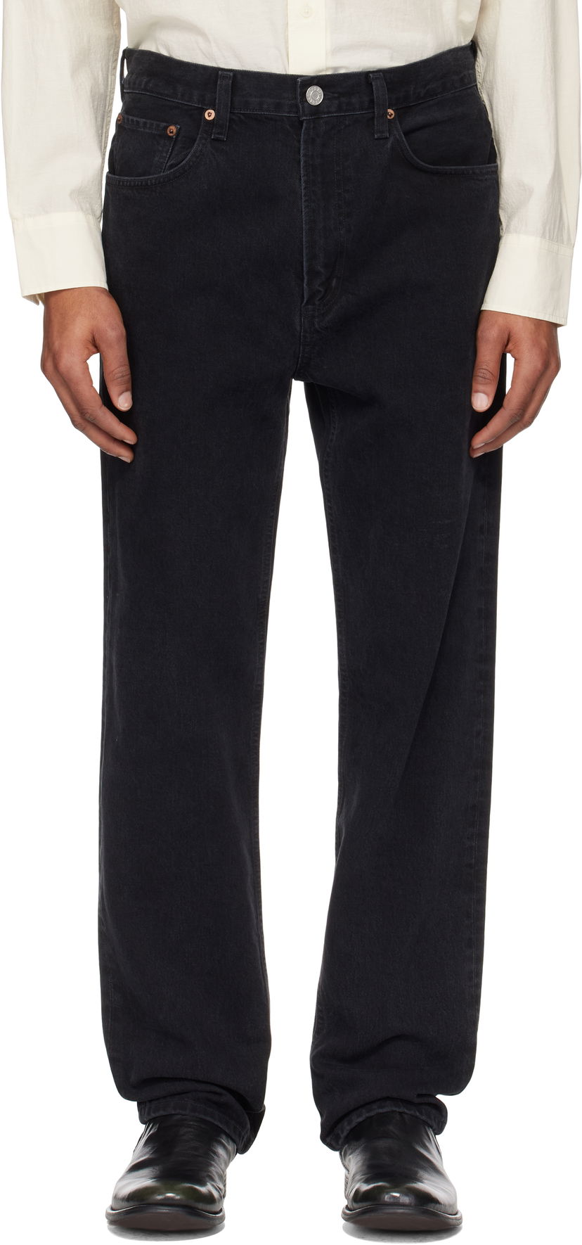 Jeans AGOLDE AGOLDE Waldon Jeans Sort | A673-1683